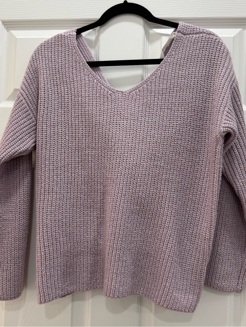ASTR The Label - Twist Back Knit Sweater